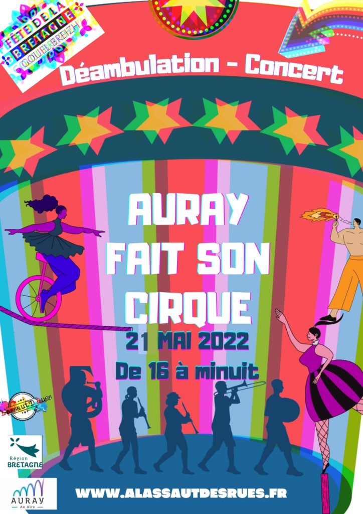 Fete de la Bretagne Saint Goustan le 21 mai 2022 - Ecole des arts du Cirque